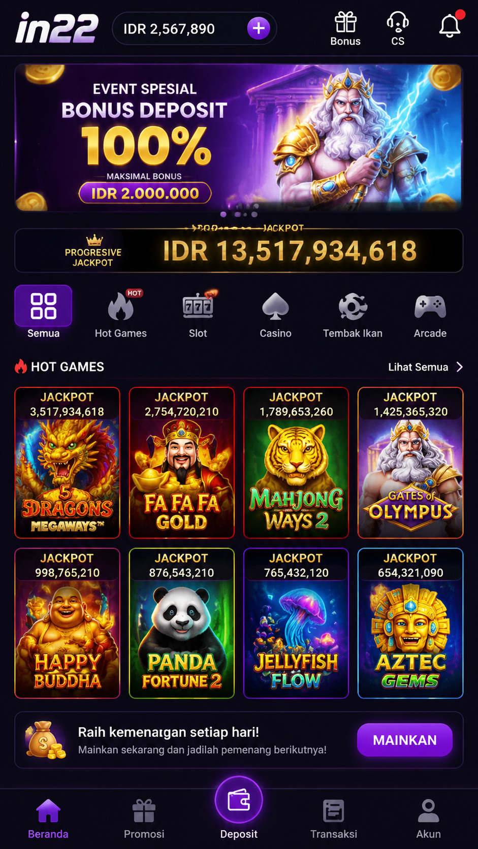 Screenshot 1 in22